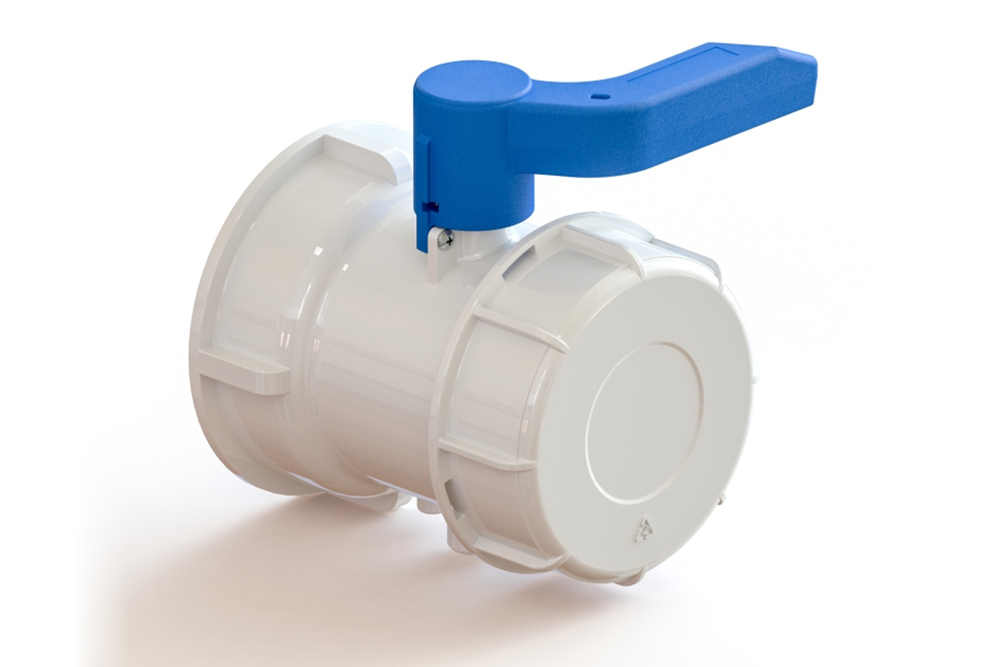 75mm 80mm 100mm IBC Butterfly Valve Manufacture IBC Valve For IBC Tank