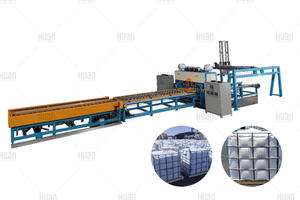 bituminous FIBC jumbo bag steel cage frame welding machine