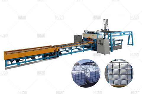 bituminous FIBC jumbo bag steel cage frame welding machine