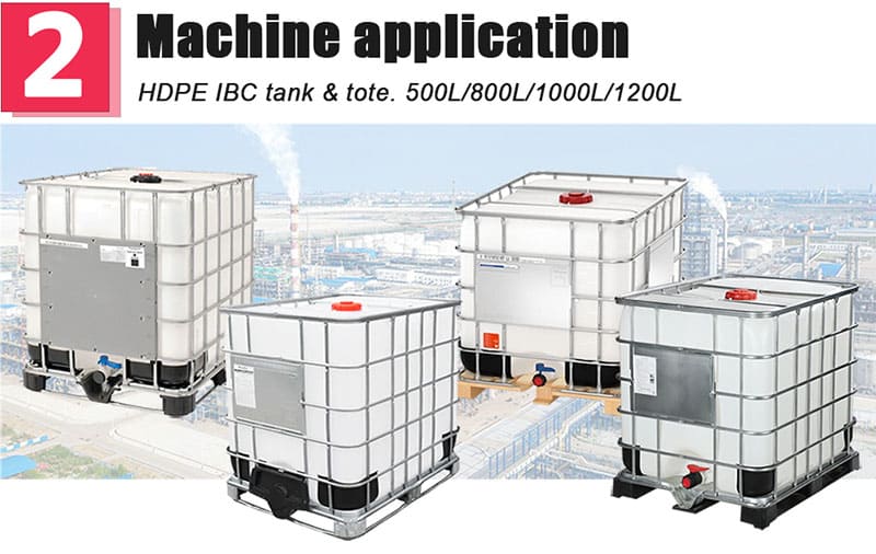 IBC tank machine application