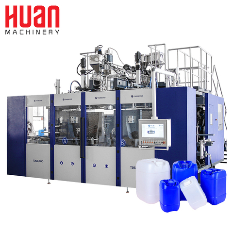 20L (5ga) And 25L (6.5ga) HDPE Heavy-Duty Rectangular Carboy Extrusion Blow Molding Making Machine
