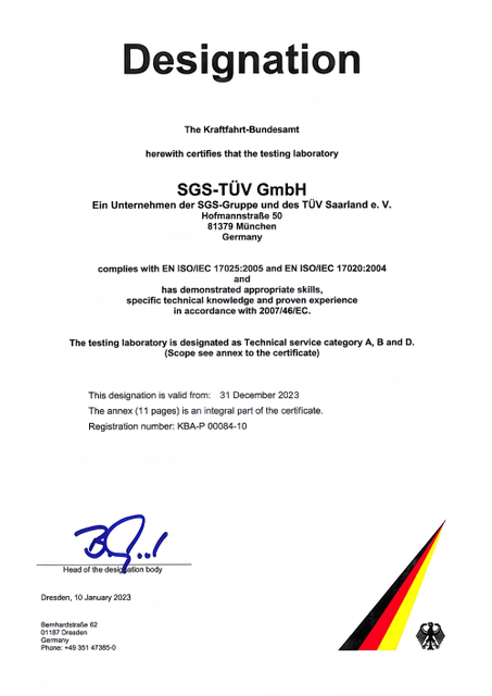 certificate for blow molding machine
