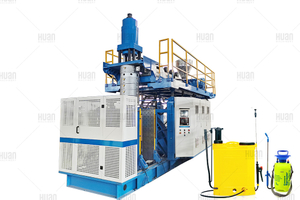 Extrusion blow molding machine for making agro chemical agricultural high pressure can knapsack sprayer