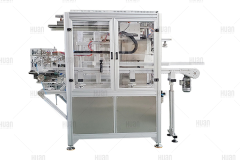 Leak detection and labeling machine for plastic bottle pe jerry can drum