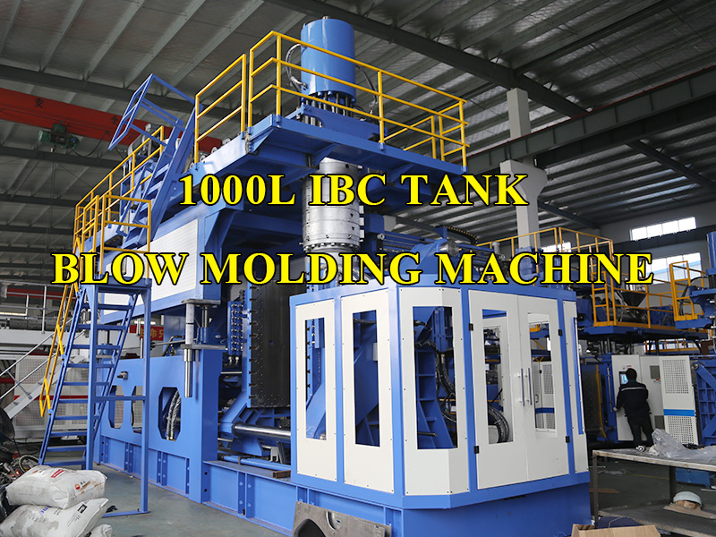 Custom IBC tank production with 1000L blow molding machine