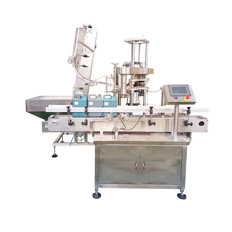 Working principle of plastic capping machine