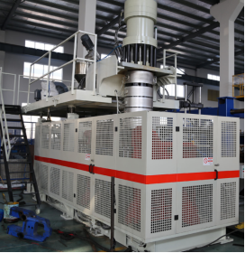 120L extrusion blow molding machine and mold
