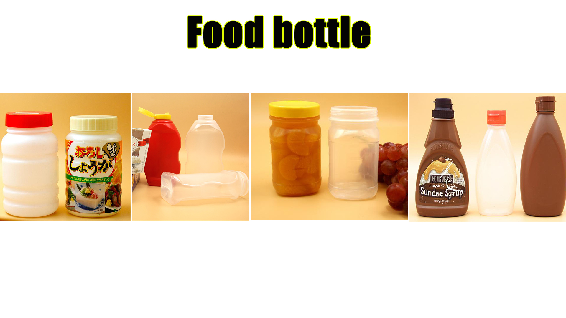 milk bottle,ketchup bottle