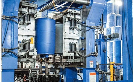 plastic drum blow molding machine
