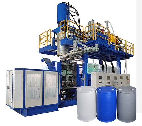 200L double L ring drum extrusion blow molding machine