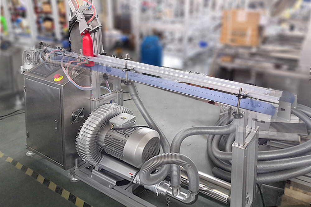 High speed blow molding bottle leak test machine for plastic container jerrycan drum