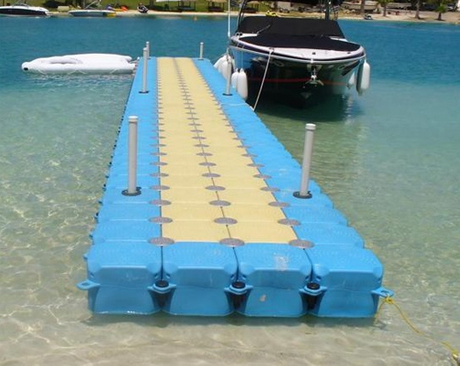 Extrusion blow molding machine for floating pontoon - Blow Molding ...