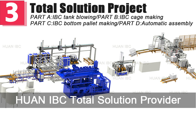 IBC machine production line