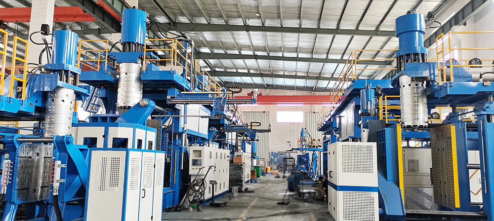 Repair ,maintenance and use of large extrusion blow molding machines