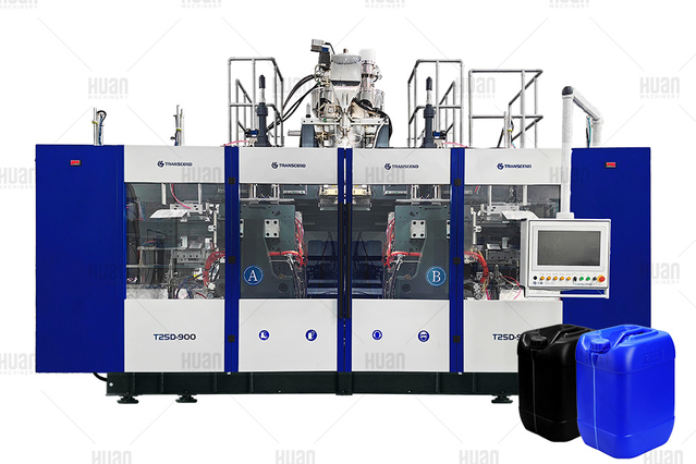 Multi-layer Plastic Recycled Material Hdpe 1L 2L 3L 4L 5L PE Bottle Jerry Can Extrusion Blow Molding Machine Production Line 