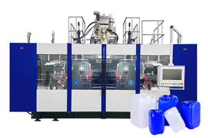 High Speed 20L 25L 30L Jerrycan Drum Blow Molding Machine 3072pcs Per Day
